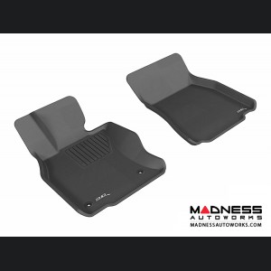 Lexus LS600HL Floor Mats (Set of 2) - Front - Black by 3D MAXpider